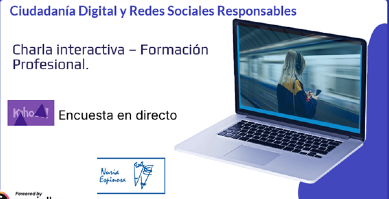 Charla: Ciudadanía digital y redes sociales responsables